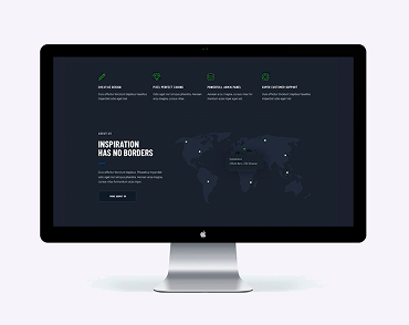 сайт на моніторі